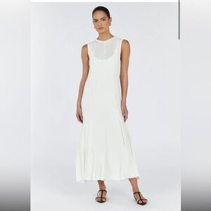 DISSH PARKER OFF WHITE KNIT DRESS